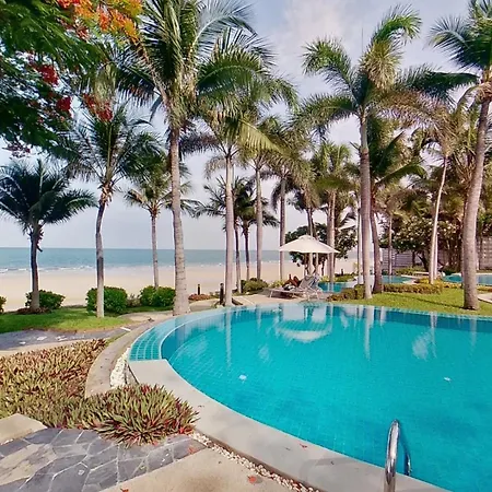2Br Beachfront Condo In Central Huahin, Baan Saen Ploen